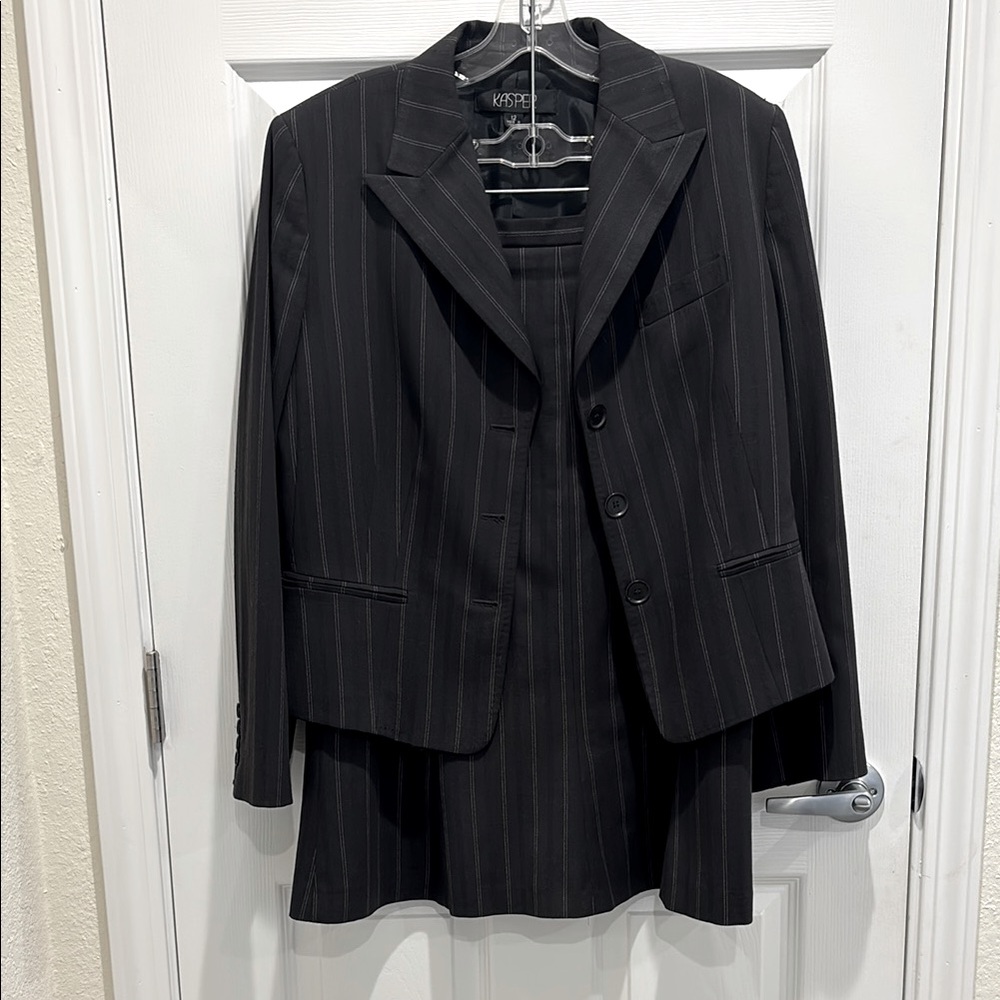 Kasper Vintage Charcoal Suit